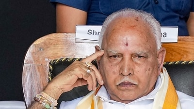 Former Karnataka chief minister BS Yediyurappa. (PTI)
