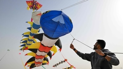 The origins of Alfaris kite celebrations date back to the early days of Kuwait's history. (AFP) The origins of Alfaris kite celebrations date back to the early days of Kuwait's history. (AFP)