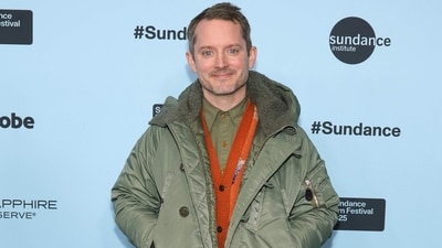 Elijah Wood and Mette-Marie Kongsved have two children together, (Getty Images via AFP) Elijah Wood and Mette-Marie Kongsved have two children together, (Getty Images via AFP)