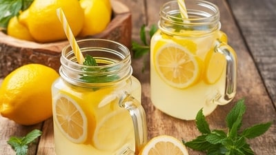 Lemon water has the added goodness of vitamin C. (Shutterstock) Lemon water has the added goodness of vitamin C. (Shutterstock)