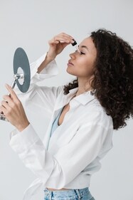 Do not go overboard with your nighttime skincare routine. Nourish it with a serum and face oil or night cream and let your soak it all in throughout the night. (Pexels) Do not go overboard with your nighttime skincare routine. Nourish it with a serum and face oil or night cream and let your soak it all in throughout the night. (Pexels)