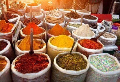 Don't miss the chance to walk through Asia's biggest spice market, Khari Baoli in Old Delhi. Don't miss the chance to walk through Asia's biggest spice market, Khari Baoli in Old Delhi.