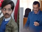 Delhi results 2025: A young supporter of AAP, Avyan Tomar, dressed as Arvind Kejriwal. Delhi results 2025: A young supporter of AAP, Avyan Tomar, dressed as Arvind Kejriwal.