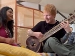 Ed Sheeran was guided by sitar player Megha Rawoot.