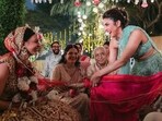 Neelam Upadhyaya and Siddharth Chopra smiled at Priyanka Chopra's antics. Neelam Upadhyaya and Siddharth Chopra smiled at Priyanka Chopra's antics.