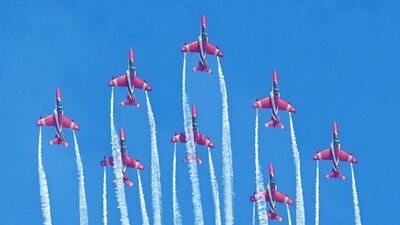 The 15th edition of Aero India 2025 will be held from 10-14 February at Bengaluru's Air Force Station Yelahanka. (ANI) The 15th edition of Aero India 2025 will be held from 10-14 February at Bengaluru's Air Force Station Yelahanka. (ANI)