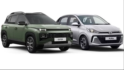 The Hyundai Exter and Aura now offer enhanced mid-spec variants, which come with a slightly increased price. The Hyundai Exter and Aura now offer enhanced mid-spec variants, which come with a slightly increased price.
