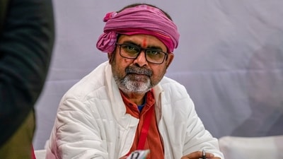 AAP candidate Avadh Ojha during counting of votes for Delhi Assembly polls, in New Delhi, (PTI) AAP candidate Avadh Ojha during counting of votes for Delhi Assembly polls, in New Delhi, (PTI)