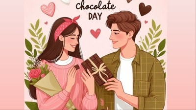 15 best Chocolate Day quotes, WhatsApp messages, Facebook status and Instagram captions. (Image by Name Wishes) 15 best Chocolate Day quotes, WhatsApp messages, Facebook status and Instagram captions. (Image by Name Wishes)