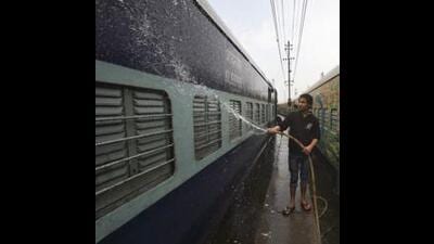 Conceived and being implemented under Amrit Bharat Station Scheme, the work on ₹450 crore Jammu railway station’s revamp project is going full throttle. Once completed, the Jammu-Tawi railway station will not only get a new look themed on the city of temples but also have ultra-modern facilities for the passengers. (REUTERS File) Conceived and being implemented under Amrit Bharat Station Scheme, the work on ₹450 crore Jammu railway station’s revamp project is going full throttle. Once completed, the Jammu-Tawi railway station will not only get a new look themed on the city of temples but also have ultra-modern facilities for the passengers. (REUTERS File)