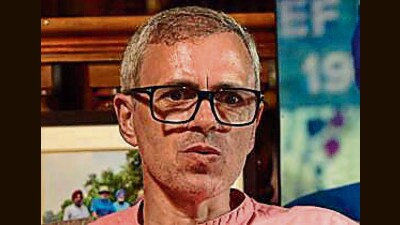 Jammu and Kashmir chief minister Omar Abdullah on Saturday took an indirect dig at the opposition INDIA bloc members, the Aam Aadmi Party (AAP) and the Congress, as the BJP was heading for a decisive victory in the Delhi assembly polls. (HT File)