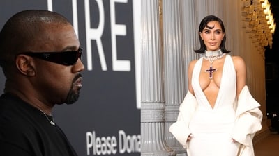 Kim Kardashian and Kanye West. (Reuters) Kim Kardashian and Kanye West. (Reuters)