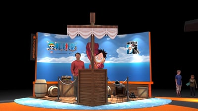 One Piece photo op at Chennai Comic Con 2025. (Crunchyroll) One Piece photo op at Chennai Comic Con 2025. (Crunchyroll)