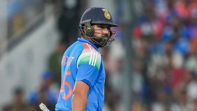 India's captain Rohit Sharma returns to pavilion after being dismissed by England's Saqib Mahmood during the first One Day International (ODI) (PTI) India's captain Rohit Sharma returns to pavilion after being dismissed by England's Saqib Mahmood during the first One Day International (ODI) (PTI)