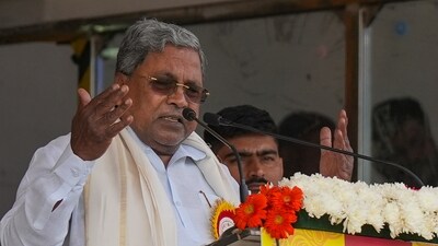 Karnataka Chief Minister Siddaramaiah. (PTI)