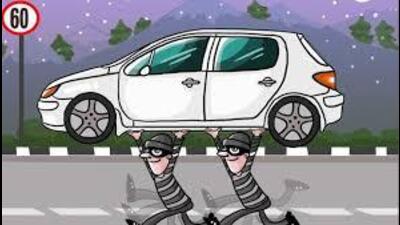Since the car was stolen, the thief has been committing several traffic violations, racking up a staggering eight traffic challans in just 22 days. (iStock) Since the car was stolen, the thief has been committing several traffic violations, racking up a staggering eight traffic challans in just 22 days. (iStock)