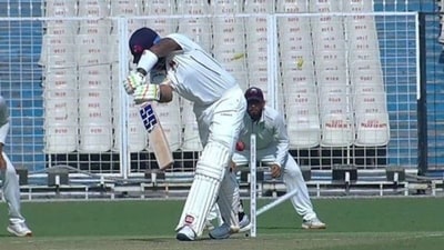 Suryakumar Yadav was dismissed on 9 in the Ranji Trophy match against Haryana. (X Image) Suryakumar Yadav was dismissed on 9 in the Ranji Trophy match against Haryana. (X Image)