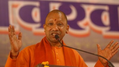 Yogi Adityanath, the chief minister of Uttar Pradesh, thanked party members on Saturday on the BJP's "historic victory" in both the Delhi assembly elections and the by-elections held in the Milkipur assembly constituency. (PTI) Yogi Adityanath, the chief minister of Uttar Pradesh, thanked party members on Saturday on the BJP's "historic victory" in both the Delhi assembly elections and the by-elections held in the Milkipur assembly constituency. (PTI)
