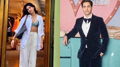 According to reports Naomika Saran,is all set to make her Bollywood debut in a romantic comedy opposite Agastya Nanda