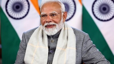 PM Modi congratulated the people of Delhi for giving BJP a historic victory in the capital. (ANI)