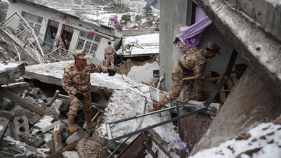 A massive landslide had also struck the southwestern China region last year, claiming the lives of over 35 people. (File Image/AFP) A massive landslide had also struck the southwestern China region last year, claiming the lives of over 35 people. (File Image/AFP)