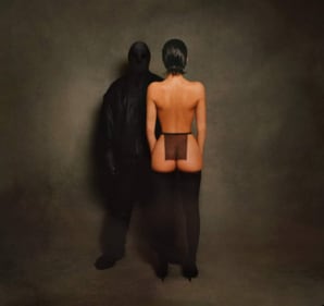 The album cover of Kanye's album, Vultures 1. (YZY Records) The album cover of Kanye's album, Vultures 1. (YZY Records)