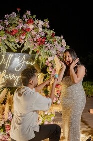 For Dubai-based couple Akash and Annapurna, hidden waterfalls to a sunset boat ride in Bali, culminated into the big question.