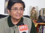 New Delhi: Former Puducherry LG Kiran Bedi speaks on the Delhi Assembly result, in New Delhi, Maharashtra, Sunday, Feb. 9, 2025. (PTI Photo) 