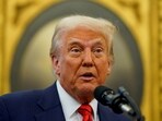 US President Donald Trump speaks at the White House in Washington, U.S., February 5, 2025. 