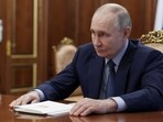 Russian President Vladimir Putin during a meeting. Russian President Vladimir Putin during a meeting.