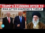 Trump Backtracks After Khamenei’s On-Camera Threat? US Prez’s Stunning Offer To Iran Amid War Fears Trump Backtracks After Khamenei’s On-Camera Threat? US Prez’s Stunning Offer To Iran Amid War Fears