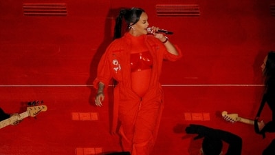 The Super Bowl halftime show has seen controversies, including Janet Jackson's wardrobe malfunction, M.I.A.'s obscene gesture, and Rihanna's lip-syncing backlash. (Caitlin O'hara / Reuters) The Super Bowl halftime show has seen controversies, including Janet Jackson's wardrobe malfunction, M.I.A.'s obscene gesture, and Rihanna's lip-syncing backlash. (Caitlin O'hara / Reuters)