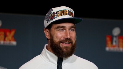 Travis Kelce enhances home security after burglary, investing $40,000 in safety measures. (USA TODAY Sports via Reuters Con)