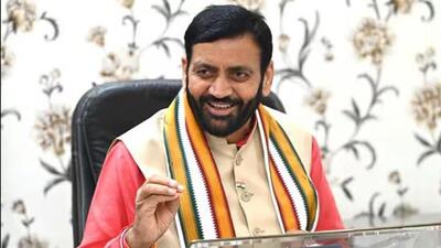 Haryana chief minister Nayab Singh Saini. (HT Photo) Haryana chief minister Nayab Singh Saini. (HT Photo)