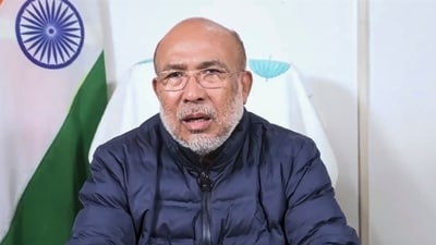 Ex-Manipur chief minister N Biren Singh (File Photo/PTI)