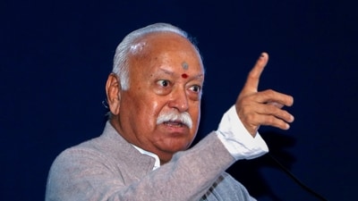 RSS chief during a visit to Kolkata visited the parents of the RG Kar victim (PTI) RSS chief during a visit to Kolkata visited the parents of the RG Kar victim (PTI)