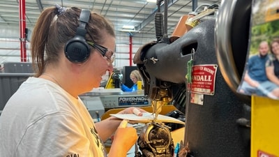 In 2025, Wilson opened a new factory in Ada, to improve production capacity. The facility also features a fan museum. (AP) In 2025, Wilson opened a new factory in Ada, to improve production capacity. The facility also features a fan museum. (AP)