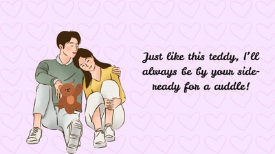 Couples gift each other teddy to strengthen their bond. (Canva) Couples gift each other teddy to strengthen their bond. (Canva)