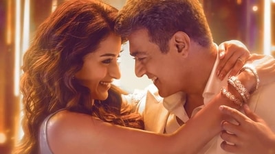 Vidaamuyarchi box office collection day 4: Trisha Krishnan and Ajith Kumar in a still from the film. Vidaamuyarchi box office collection day 4: Trisha Krishnan and Ajith Kumar in a still from the film.