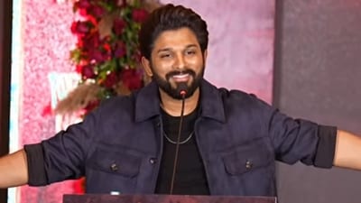 Allu Arjun spoke about Pushpa 2 during a meet. Allu Arjun spoke about Pushpa 2 during a meet.