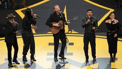 Chris Martin and members of the Universal Gospel Choir perform at the opening ceremony of the 2025 Invictus Games (Aaron Chown/PA) Chris Martin and members of the Universal Gospel Choir perform at the opening ceremony of the 2025 Invictus Games (Aaron Chown/PA)
