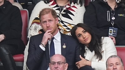 Britain's Prince Harry and Meghan Markle, the Duke and Duchess of Sussex, attend the opening ceremony of the 2025 Invictus Games in Vancouver, Canada, Saturday, Feb. 8, 2025 (AP) Britain's Prince Harry and Meghan Markle, the Duke and Duchess of Sussex, attend the opening ceremony of the 2025 Invictus Games in Vancouver, Canada, Saturday, Feb. 8, 2025 (AP)