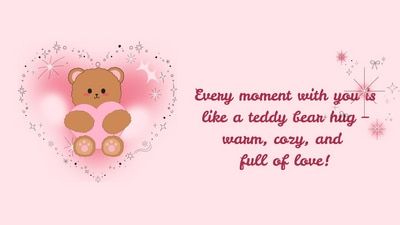 Teddy bears are symbolic of comfort, warmth, and love. Gifting one represents a hug in the form of a soft, cuddly companion. (Canva) Teddy bears are symbolic of comfort, warmth, and love. Gifting one represents a hug in the form of a soft, cuddly companion. (Canva)