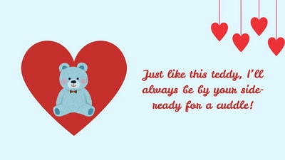 Teddy bears represent the warm, cuddly bonding too. (Canva) Teddy bears represent the warm, cuddly bonding too. (Canva)