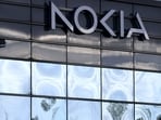 A photo taken on October 19, 2023 shows the headquarters of Finnish telecom company Nokia in Espoo, Finland.