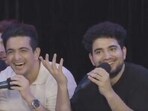 Ranveer Allahbadia (center) with Samay Raina on India's Got Latent. Ranveer Allahbadia (center) with Samay Raina on India's Got Latent.