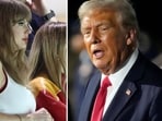 Super Bowl 2025: Donald Trump trolls Taylor Swift after she is booed by crowd (REUTERS/Evelyn Hockstein, AP/PTI(AP02_10_2025_000008A)) Super Bowl 2025: Donald Trump trolls Taylor Swift after she is booed by crowd (REUTERS/Evelyn Hockstein, AP/PTI(AP02_10_2025_000008A))