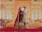 Behind-the-scenes details and unseen pictures from Jeet Adani and Diva Shah's wedding are here. (Instagram/ ALTAIR by Janki Desai)