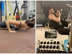 Alia Bhatt and Ranbir Kapoor add the clap variation to their exercise routine. 