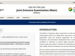 JEE Main 2025 Result Live: With final answer key out, result is expected next(Official website screenshot)